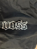 VOSS CARBON FIBER HALF HELMET WITH DROP DOWN SUN SHIELD SIZE SMALL
