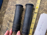 Vtg Harley Indian Verticle Triumph BSA Norton AJS 1" Grips Handlebar 1940's NOS!