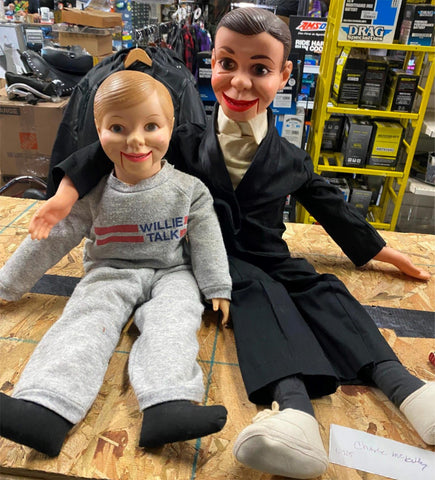 Vtg 1968 Charlie McCarthy Ventriloquist Dummy Figure Doll Puppet Juro Novelty co