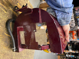 Wrap Around OIl Tank Harley Custom chopper Shovelhead Evo Softail Electric Start