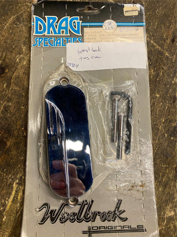 Westbrook Custom Transmission Cover Trim Harley Touring softail Evo Twin Cam 87^