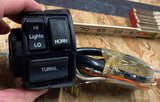 NOS OEM Switch Box Switches Handlebar Harley FXR Sportster 1982-95 Softail Shove