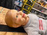 Vtg Willie Talk Ventriloquist Dummy Figure Doll Puppet Hursman Dolls Sweat Shirt