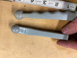 NOS Grey Lever Covers Lambretta Vespa Scooters Motorcycle CB Guzzi Ball End TC