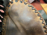 Vintage 1930s Made In USA Hutch 1st Baseman Personnel Modal Baseball Glove RHT