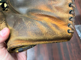 Vintage 1930s Made In USA Hutch 1st Baseman Personnel Modal Baseball Glove RHT