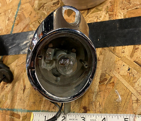 Harley Saddlebag Chrome Turn Signal Tour Glide FLHS 1980-83 OEM FLT 90765-79