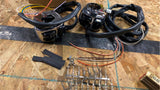 Handlebar Control Switch Switches Housing Kit Chrome Harley Dyna Sportster Softa