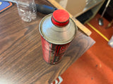 Marvel mystery oil tin can top cylindar lubrication, 16 oz. round cone top