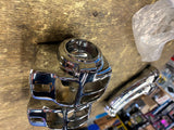 Ness Chrome Handlebar Switch Box Covers Harley Road King Touring FLH Glide Cruis