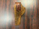Vtg USMC Memorabilia Hubley 45 Cap Shooting RH Leather Holster Military Marines