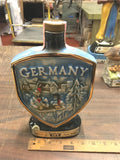 Vtg Empty 1970 James B Beam East West Germany Ornate Whiskey Bourbon Decanter