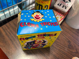 Vintage Mechanical Clown Tricycle MTU Tin Bell Happy Days Pink Balloon Korea