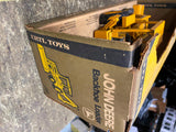 Vtg 1/16 Ertl John Deere Backhoe Loader Toy Tractor Farm Heavy Equipment Box!