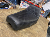 Saddlemen Step Up Seat Lattice Stitch 1982-2003 Sportster Ironhead Evo 883 1200