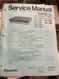 Panasonic Omni PV-1364, PV-1364-K, PV-136 Service Book Manual dealer repair shop