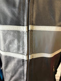 UNIK LEATHER APPAREL LADIES SIZE 2X LEATHER MOTORCYCLE JACKET ZIPOUT LINER