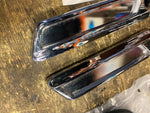 Chrome Saddlebag Latch Covers Hinge Harley Touring FLH Glide Road King 2014^