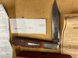 2000 Remington R1630 Navigator USA Bullet Barlow Folding Lockback box Knife 3.75