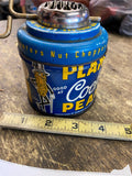 Vtg Planters Cocktail Peanuts Tin Can Chopper Lid Wind Key Advertising tool Kitc