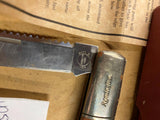 2000 Remington R1630 Navigator USA Bullet Barlow Folding Lockback box Knife 3.75