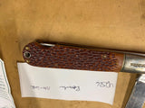 2000 Remington R1630 Navigator USA Bullet Barlow Folding Lockback box Knife 3.75
