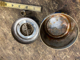 Vtg Planters Cocktail Peanuts Tin Can Chopper Lid Wind Key Advertising tool Kitc