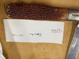 2000 Remington R1630 Navigator USA Bullet Barlow Folding Lockback box Knife 3.75