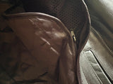 UNIK PREMIUM LADIES SIZE 18 LEATHER MOTORCYCLE JACKET ZIP OUT LINING VENTED