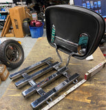 Factory Backrest Sissybar Luggage Rack Harley FLHS FLH Bagger Ultra classic Tour