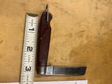 Vtg Klein & Son Tools Folding Pocket Knife Coping Blade Chicago USA Electrician