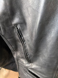 UNIK PREMIUM LADIES SIZE 18 LEATHER MOTORCYCLE JACKET ZIP OUT LINING VENTED