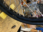 OEM Front Spoke wheel Black 2.50x19 Harley Sportster dyna FXD 3/4 Axle Factory!