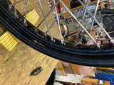 OEM Front Spoke wheel Black 2.50x19 Harley Sportster dyna FXD 3/4 Axle Factory!