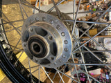 OEM Front Spoke wheel Black 2.50x19 Harley Sportster dyna FXD 3/4 Axle Factory!
