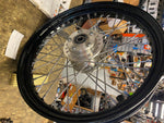 OEM Front Spoke wheel Black 2.50x19 Harley Sportster dyna FXD 3/4 Axle Factory!