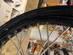 OEM Front Spoke wheel Black 2.50x19 Harley Sportster dyna FXD 3/4 Axle Factory!