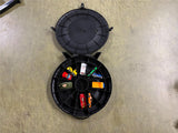 VTG Mattel Hot Wheels Super Rally Case Filled W/ 9 Cars Matchbox & Tomica