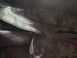 UNIK PREMIUM LADIES SIZE EXTRA LARGE LEATHER MOTORCYCLE JACKET ZIP OUT LINING