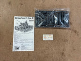 1/72 scale AHM Kit German Tank Pz. Kpfw. III AUSF Kit 1974 Vintage