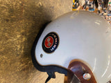 Vtg 1960's Premier Motorcycle Scooter Helmet Vespa CB Chopper Classic Race Car
