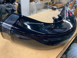 Harley OEM Front Fender Road King Vivid Black Trim Light Emblems 1994-13 Nice!