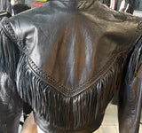 UNIK PREMIUM LADIES SIZE EXTRA LARGE LEATHER MOTORCYCLE JACKET ZIP OUT LINING