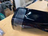 Harley OEM Front Fender Road King Vivid Black Trim Light Emblems 1994-13 Nice!