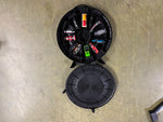 VTG Mattel Hot Wheels Super Rally Case Filled W/ 10 Cars Matchbox & Hot Wheels