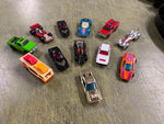 VTG Mattel Hot Wheels Super Rally Case Filled W/ 10 Cars Matchbox & Hot Wheels