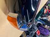 Harley OEM Front Fender Road King Vivid Black Trim Light Emblems 1994-13 Nice!
