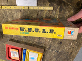 VTG 1965 MILTON BRADLEY THE MAN FROM UNCLE CARD GAME TV SERIES MAN CAVE ADVERTIS
