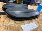 oem Harley Touring Black Streamliner Rider Footboards Street Road Glide Ultra FL