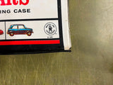 Vintage 1965 Mattel Miniature Cars Carrying Case Filled With Matchbox Cars